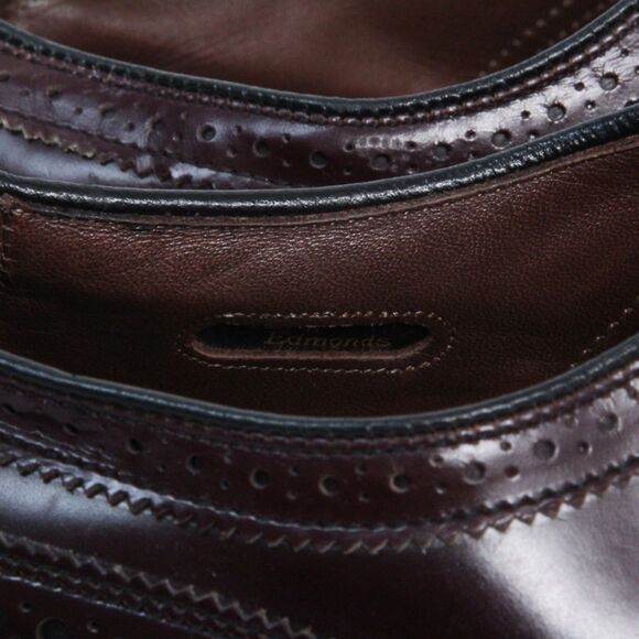 Allen Edmonds McAllister Men\'s Burgundy Wingtip Oxford Dress Shoes Size 10.5 main image 4